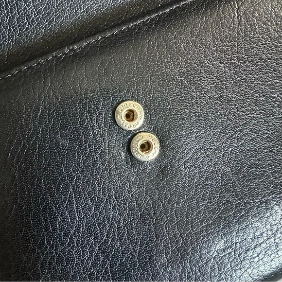 Brahmin Two-Tone Leather Tri-Fold Wallet Croc - Picture 8 of 16